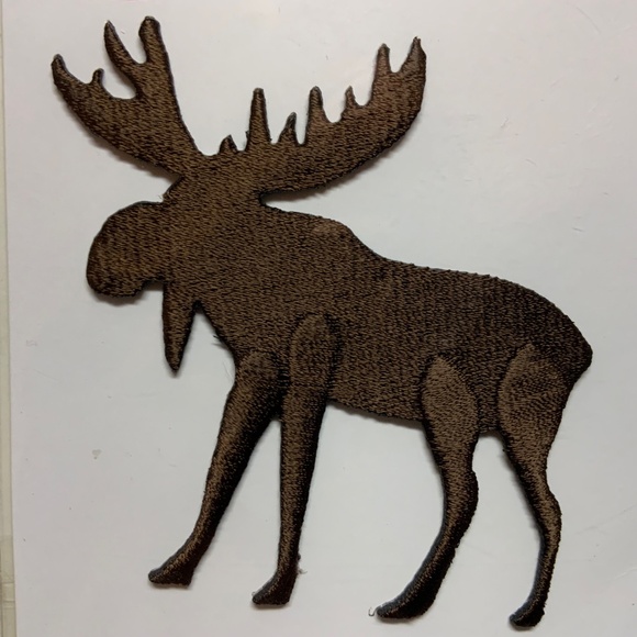 Iron-on Patch - Embroidered “Moose” by Horizon Group USA - Picture 2 of 4